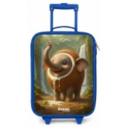 Coconote Elephante Kinderkoffer - Blauw klein -zz3dotto