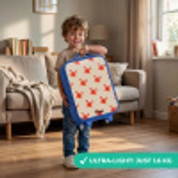 Krabbenkwestie Kinderkoffer - Blauw klein -sfeer2_EN