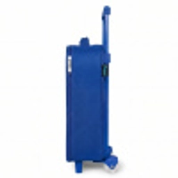 Krabbenkwestie Kinderkoffer - Blauw klein -productfoto_zijkant
