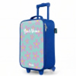 Madeliefjesmania mint Kinderkoffer - Blauw klein -productfoto_schuin