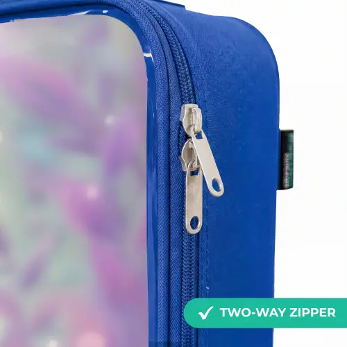 Elf - Tover - Magisch Kinderkoffer - Blauw klein -rits_EN