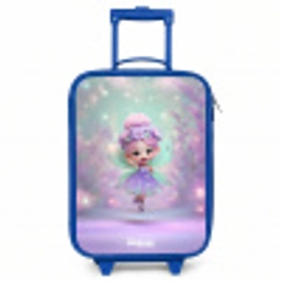 Elf - Tover - Magisch Kinderkoffer - Blauw klein -3d