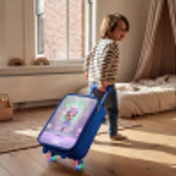 Elf - Tover - Magisch Kinderkoffer - Blauw klein -sfeer1