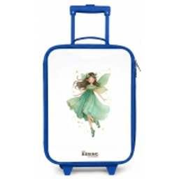 Zwevende groene elf Kinderkoffer - Blauw klein -zz3dotto