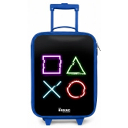 Knoppen van een gameconsole Kinderkoffer - Blauw klein -zz3dotto
