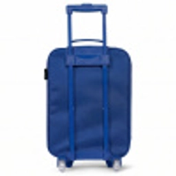 Hartenpatroon Kinderkoffer - Blauw klein -achterkant