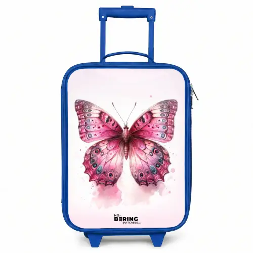 Mystieke monarch Kinderkoffer - Blauw klein -3d