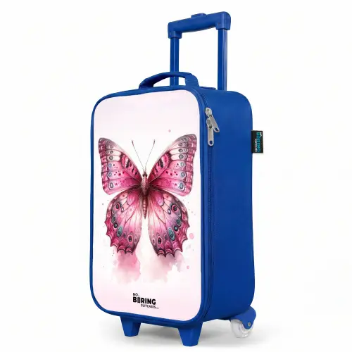 Mystieke monarch Kinderkoffer - Blauw klein -productfoto_schuin