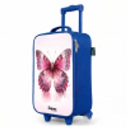 Mystieke monarch Kinderkoffer - Blauw klein -productfoto_schuin