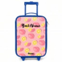 Pink limoncello Kinderkoffer - Blauw klein -3d