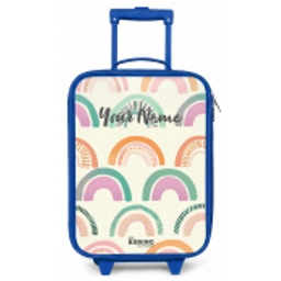 Regenbogen Kinderkoffer - Blauw klein -zz3dotto