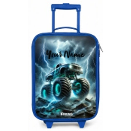 Thunder Wheels Kinderkoffer - Blauw klein -zz3dotto