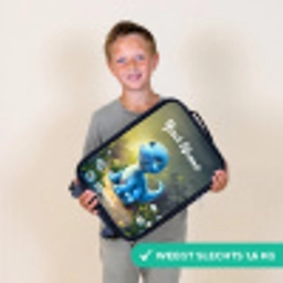 Branco Brontosaurus Kinderkoffer - Zwart klein -sfeer4_NL