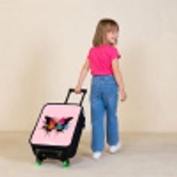 Vlinderverf Kinderkoffer - Zwart klein -sfeer1