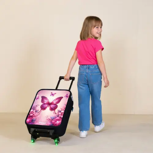 Vlindervallei Kinderkoffer - Zwart klein -sfeer1