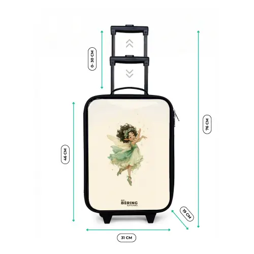 Dansende bosfee Kinderkoffer - Zwart klein -productfoto_formaten