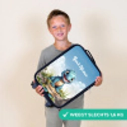 Darius Dino Kinderkoffer - Zwart klein -sfeer4_NL