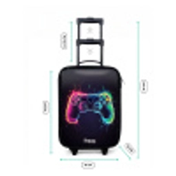 Game - Controller - Kleurrijk Kinderkoffer - Zwart klein -productfoto_formaten