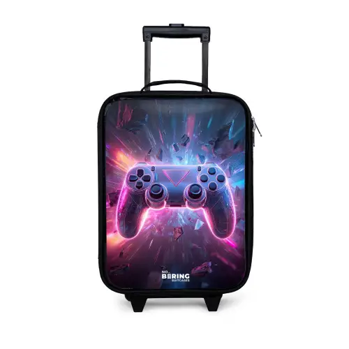 Game - Controller - Neon Kinderkoffer - Zwart klein -3d
