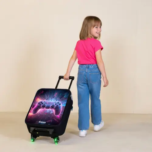 Game - Controller - Neon Kinderkoffer - Zwart klein -sfeer1