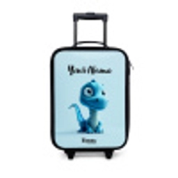 Blije Bronto Kinderkoffer - Zwart klein -3d