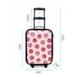 Hartje - Smiley - Patroon Kinderkoffer - Zwart klein -productfoto_formaten