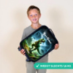 Junglosaurus Kinderkoffer - Zwart klein -sfeer4_NL