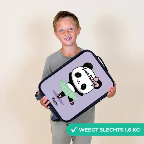 Kawai - Ballet - Panda Kinderkoffer - Zwart klein -sfeer4_NL