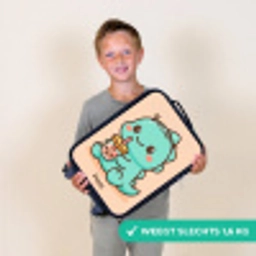 Kawai - Dino - Bubbletea Kinderkoffer - Zwart klein -sfeer4_NL