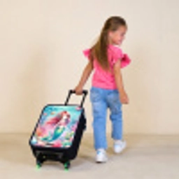 Kira kristalstaart Kinderkoffer - Zwart klein -sfeer1