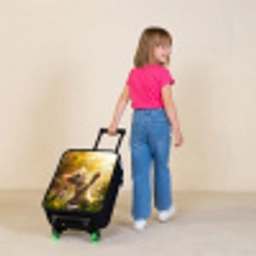 Koosje kitten Kinderkoffer - Zwart klein -sfeer1