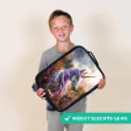 Lavendel lentehoorn Kinderkoffer - Zwart klein -sfeer4_NL
