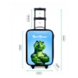 Spierbundelsaurus Kinderkoffer - Zwart klein -productfoto_formaten