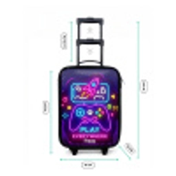 Neonillustratie met een controller Kinderkoffer - Zwart klein -productfoto_formaten