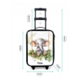 Onno olifant Kinderkoffer - Zwart klein -productfoto_formaten