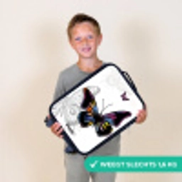 Petal papillon Kinderkoffer - Zwart klein -sfeer4_NL