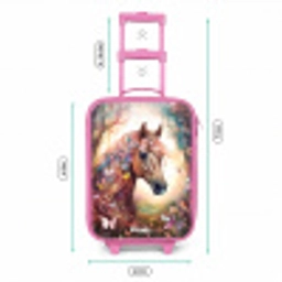 Vlindermerrie Kinderkoffer - Roze klein -productfoto_formaten