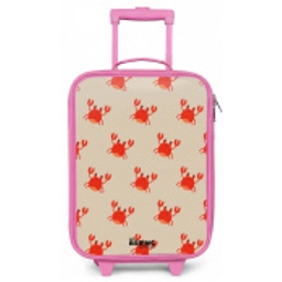 Krabbenkwestie Kinderkoffer - Roze klein -zz3dotto