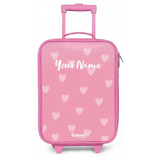 Hartjesritme Kinderkoffer - Roze klein -zz3dotto