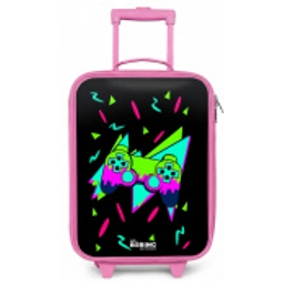 Neon controller op zwart Kinderkoffer - Roze klein -zz3dotto
