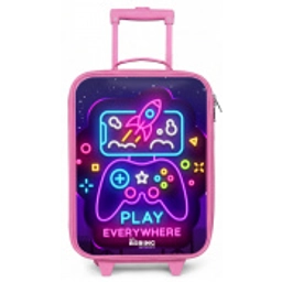 Neonbord met controller Kinderkoffer - Roze klein -zz3dotto