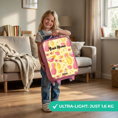 Pina colada Kinderkoffer - Roze klein -sfeer2_EN