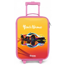 Sunbeam sprinter Kinderkoffer - Roze klein -zz3dotto