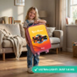 Sunbeam sprinter Kinderkoffer - Roze klein -sfeer2_EN