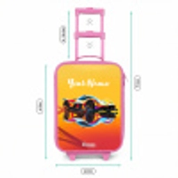 Sunbeam sprinter Kinderkoffer - Roze klein -productfoto_formaten