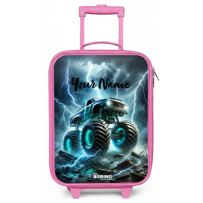 Thunder Wheels Kinderkoffer - Roze klein -zz3dotto