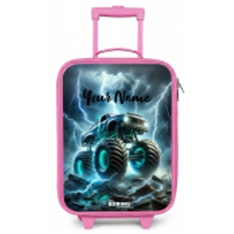 Thunder Wheels Kinderkoffer - Roze klein -zz3dotto