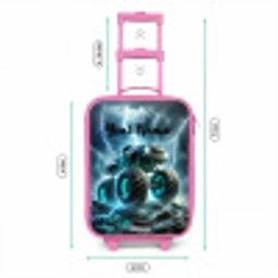 Thunder Wheels Kinderkoffer - Roze klein -productfoto_formaten