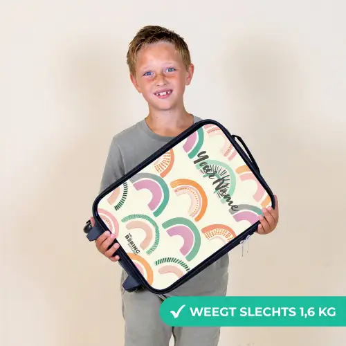 Regenbogen Kinderkoffer - Zwart klein -sfeer4_NL