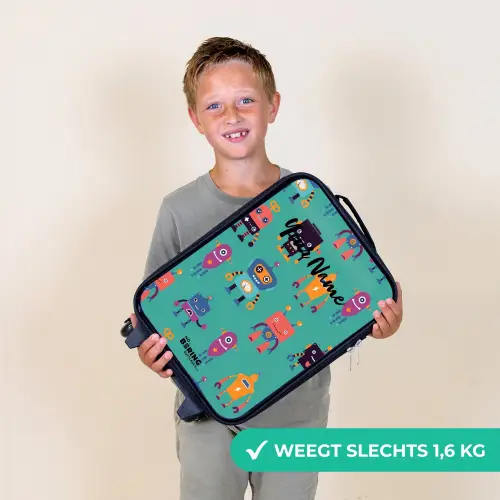 Robo rave Kinderkoffer - Zwart klein -sfeer4_NL